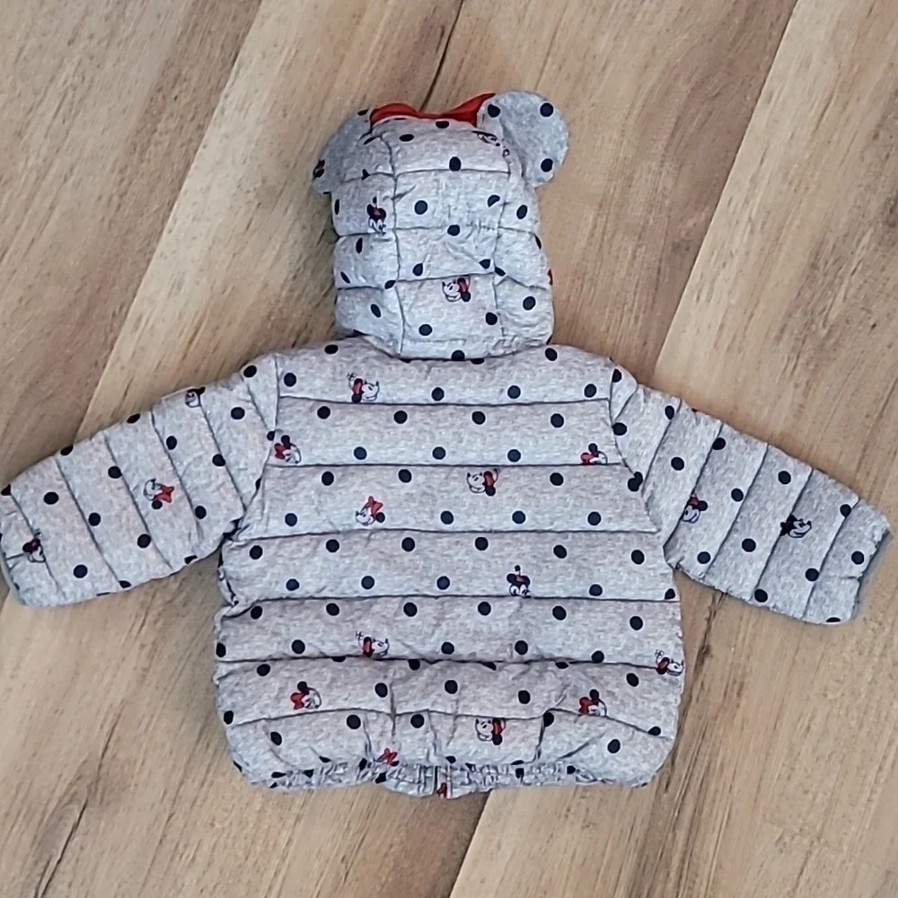 Like New Baby Gap Disney Minnie Mouse Coat 6-12m